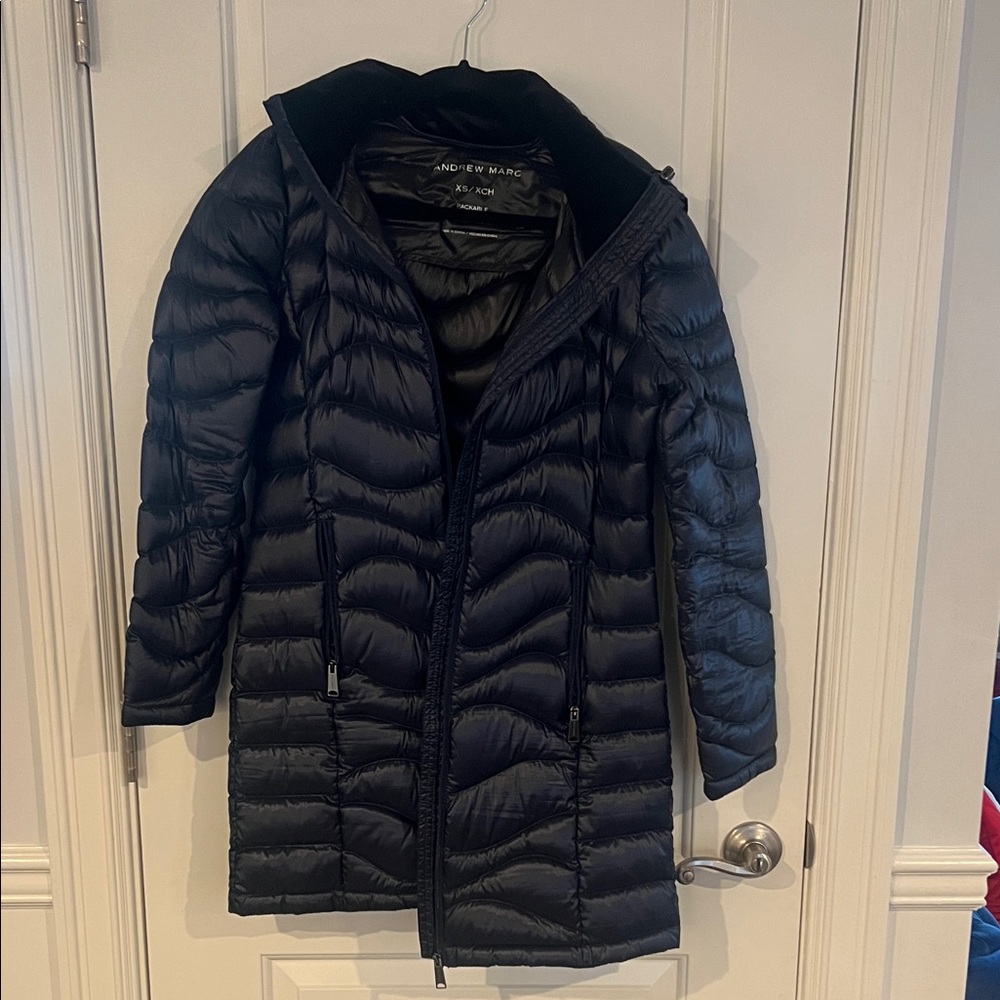 Andrew Marc Women's Midnight Puffer Jacket